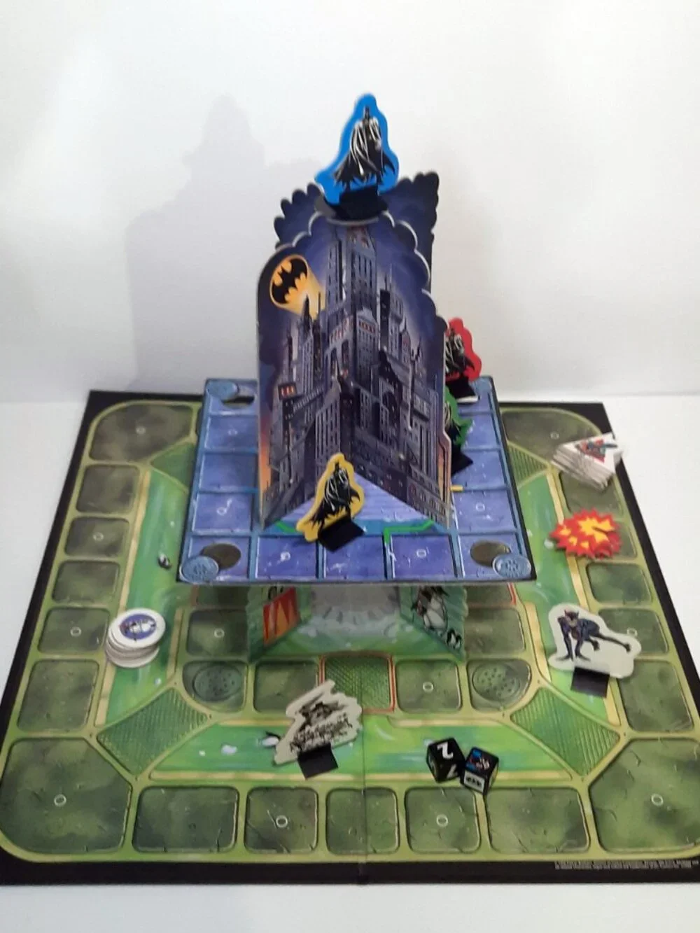 Batman Returns 3D Board Game COMPLETE Parker Brothers 1992 Tim Burton DC Comics